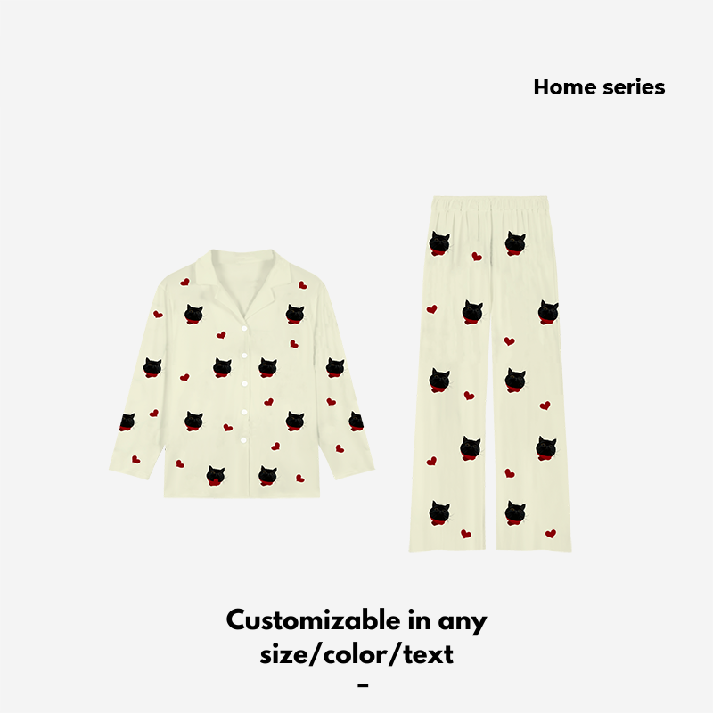 Haustier benutzerdefinierte Loungewear Pyjamas Original-Design ins einfache und bequeme Katze Hund kreative Geschenke