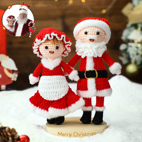 Full Body Custom Crochet Dolls Personalized Christmas Gifts Handmade Mini Look alike Dolls