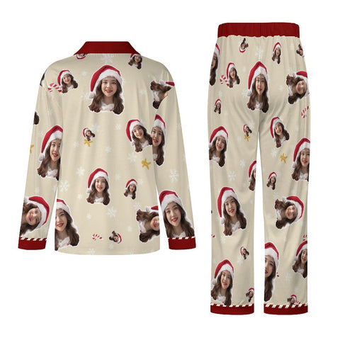 [With Pockets]Custom Photo A Gift That Brings Joy And Warmth To Your Relationship - Women's Personalized Custom Pajamas with Pocket