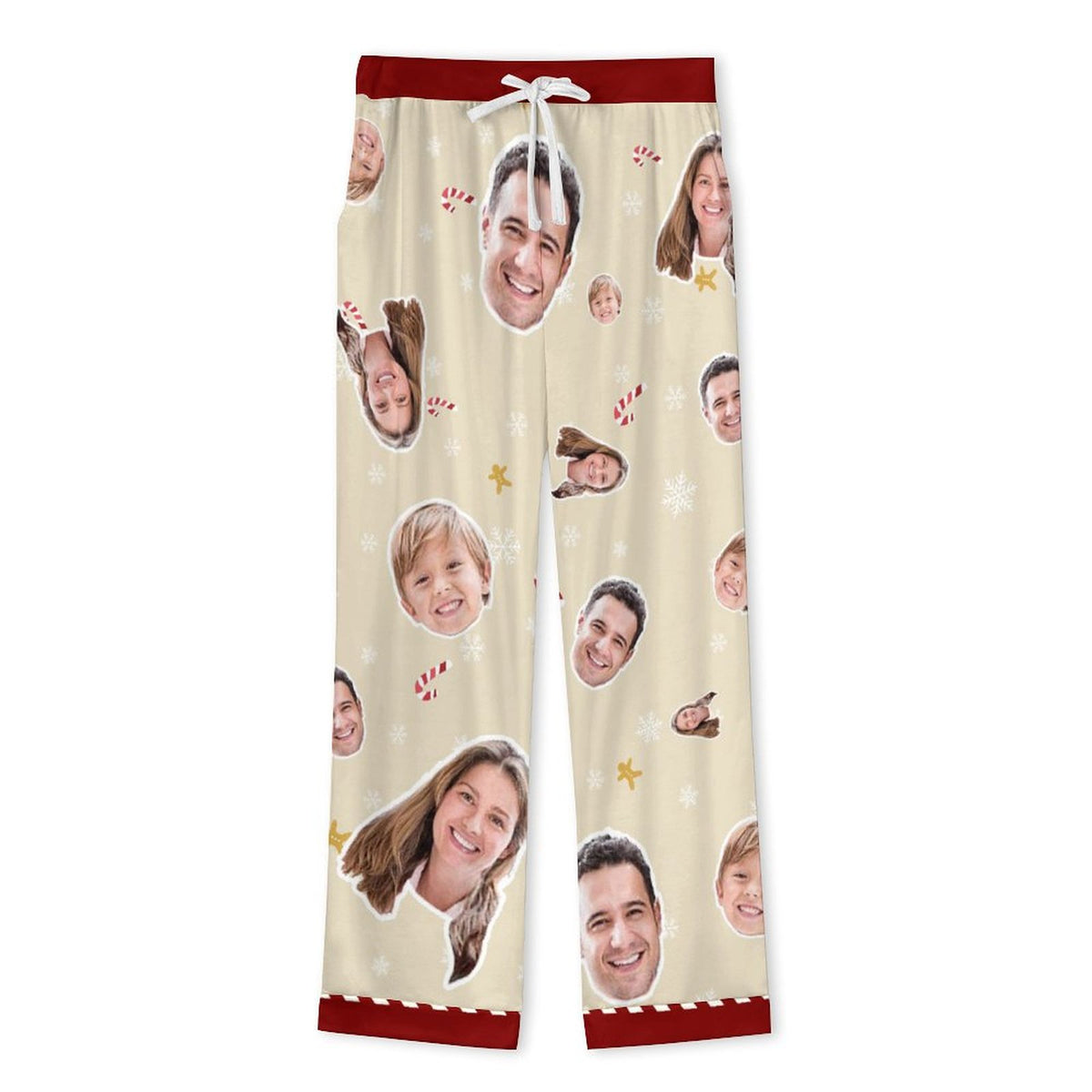 [For Family] [With Pockets] Custom Photo A Gift That Brings Joy And Warmth To Your Relationship - Family's Personalized Custom Pajamas with Pocket