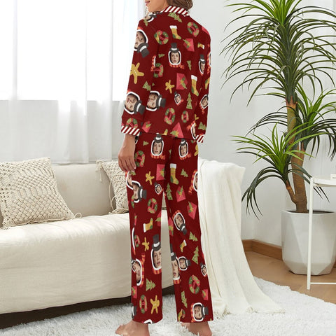 [Without Pockets]Custom Photo A Gift That Brings Joy And Warmth To Your Relationship - Women's Personalized Custom Pajamas with Pocket