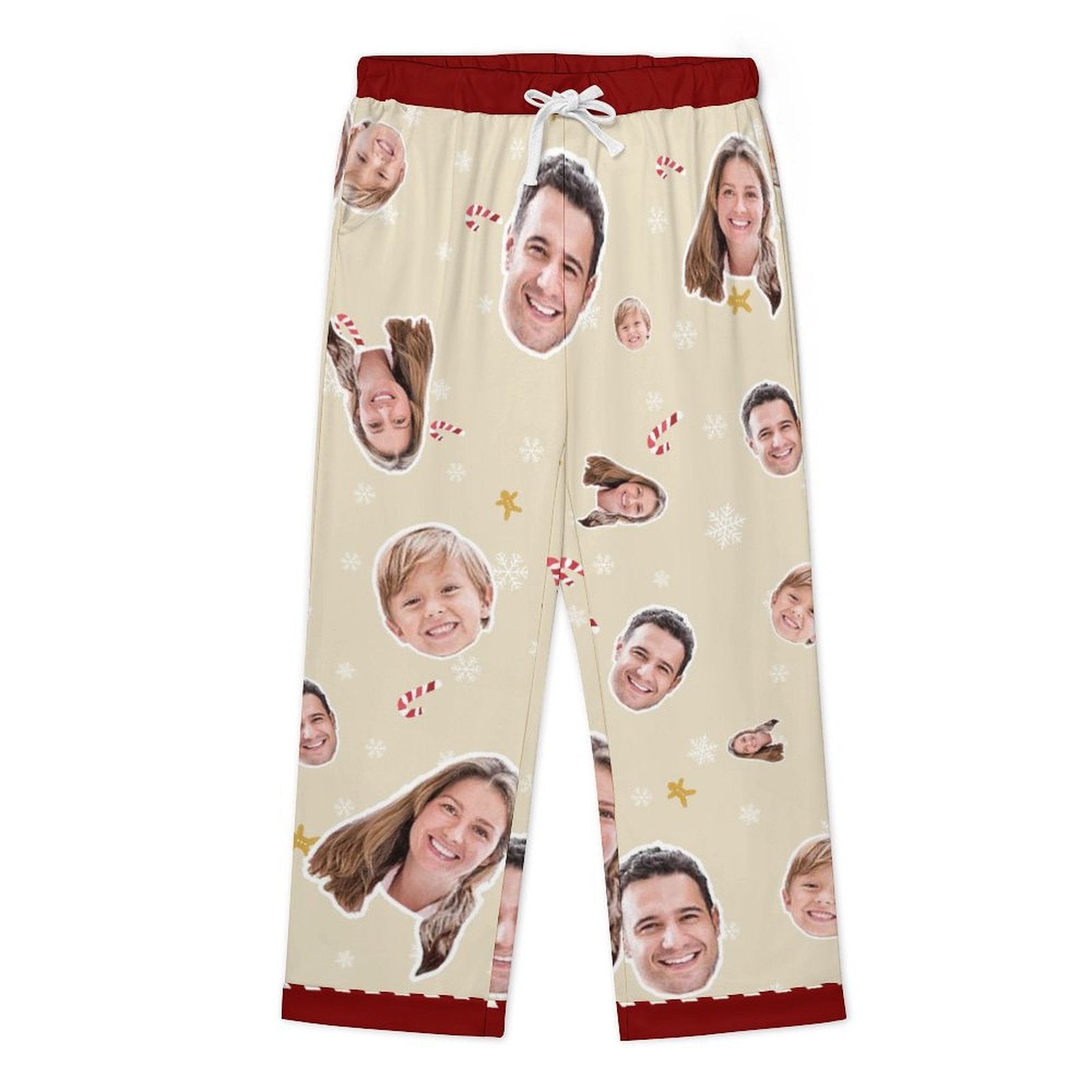 [For Family] [With Pockets] Custom Photo A Gift That Brings Joy And Warmth To Your Relationship - Family's Personalized Custom Pajamas with Pocket