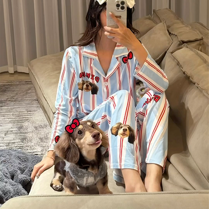 Haustier benutzerdefinierte Loungewear Pyjamas Original-Design ins einfache und bequeme Katze Hund kreative Geschenke 
