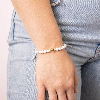 Coastal Beaded Photo Bracelet - OOOMG