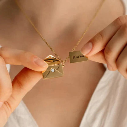 Custom Envelope Necklace - OOOMG