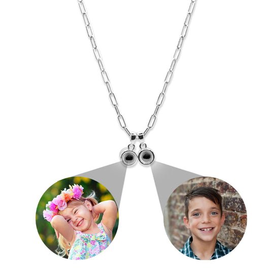 Flourish Multi Photo Necklace - OOOMG