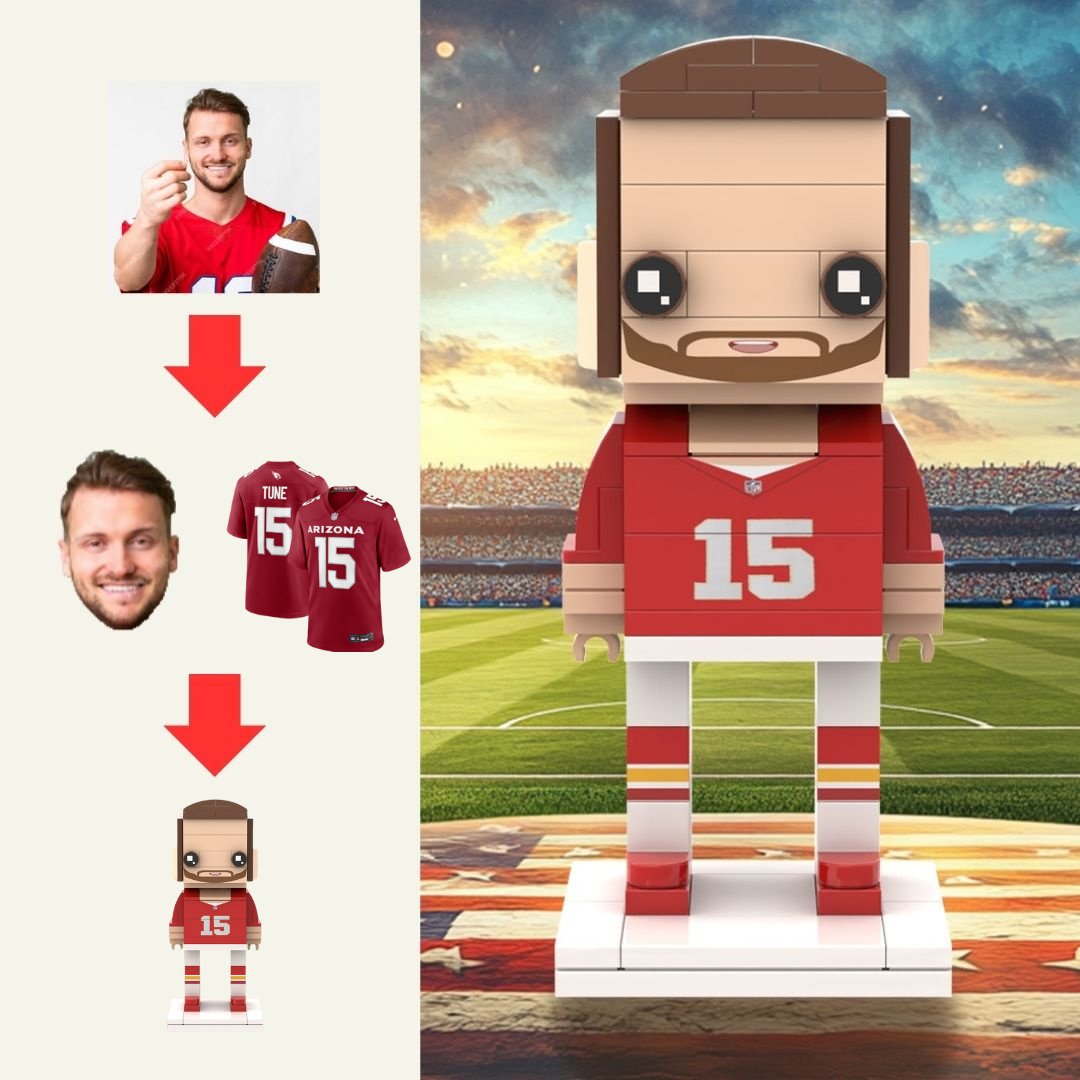 Full - body Custom Football Brick Stars Player Edition Soccer Brick Figures - OOOMG