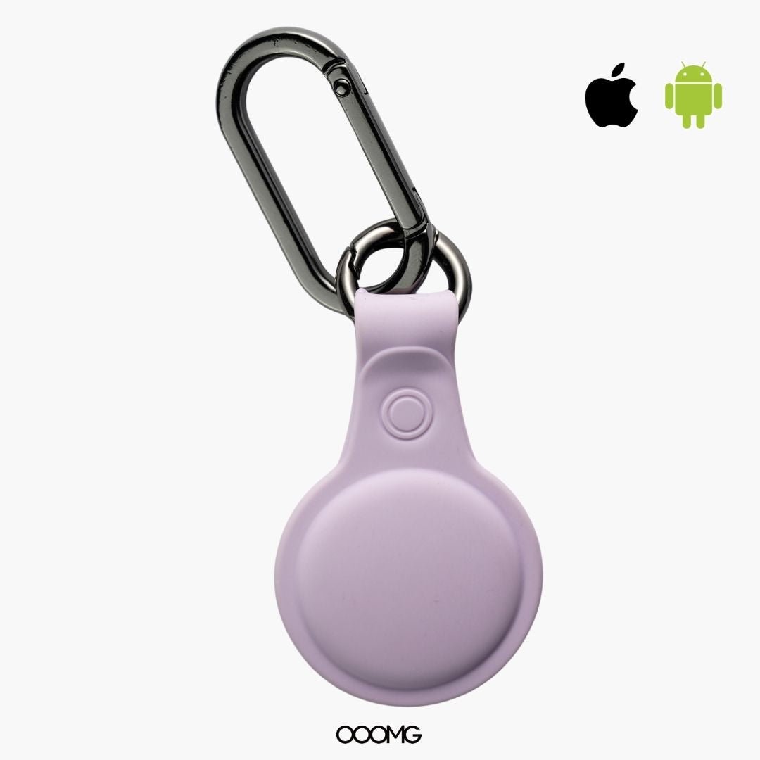 Item Finder with Personalized Holder – Compatible with Apple iPhone Find My & Google Find My Device For Android Phones - OOOMG