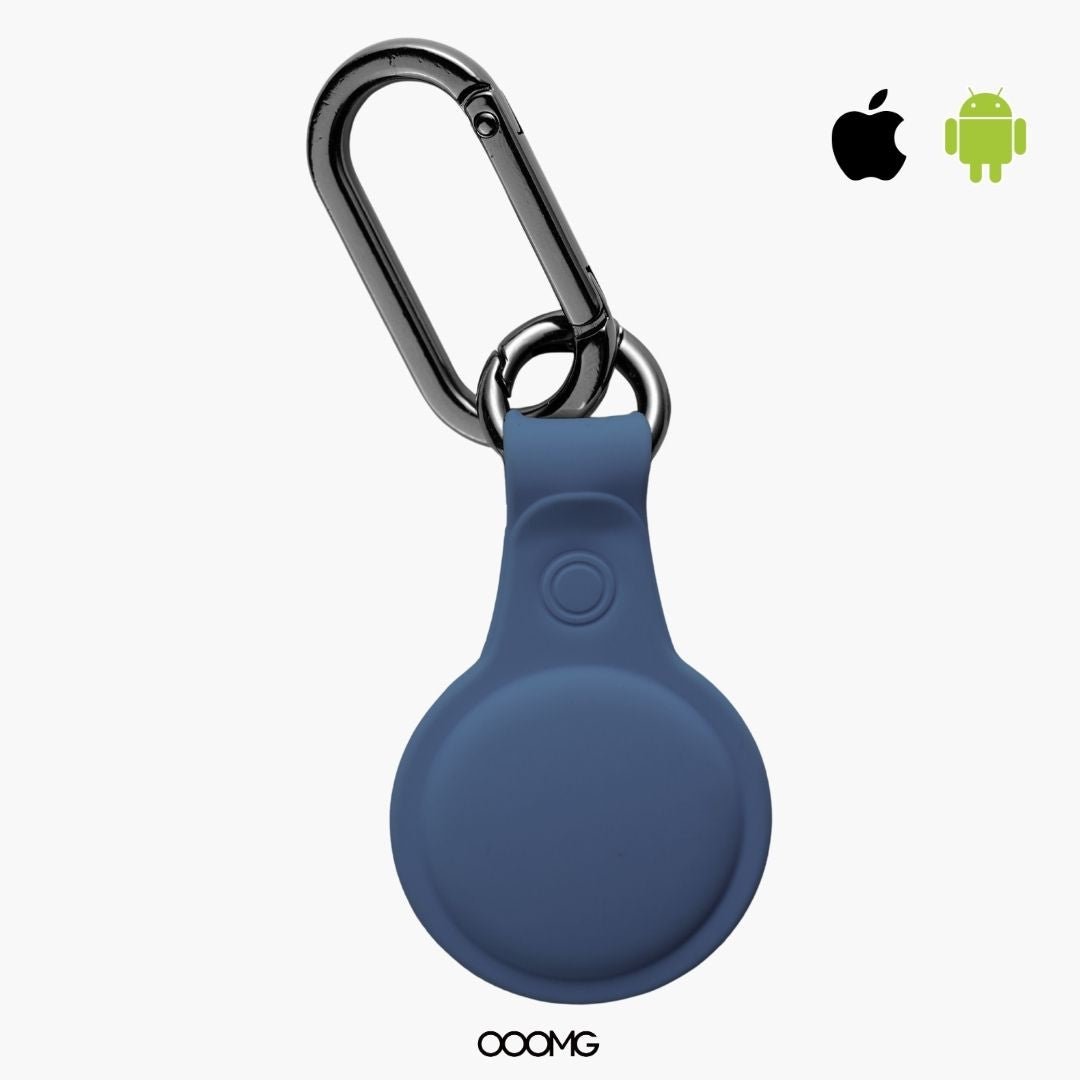 Item Finder with Personalized Holder – Compatible with Apple iPhone Find My & Google Find My Device For Android Phones - OOOMG