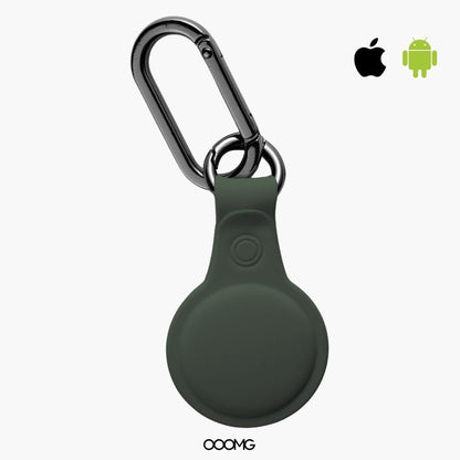 Item Finder with Personalized Holder – Compatible with Apple iPhone Find My & Google Find My Device For Android Phones - OOOMG