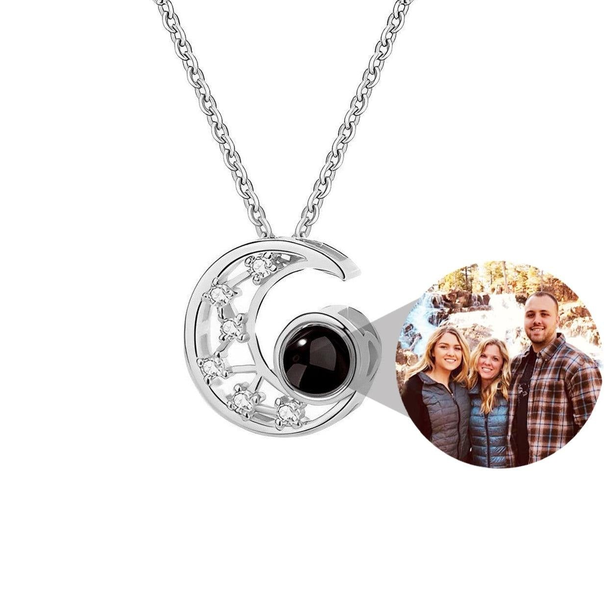 Lunar Crystal Photo Necklace - OOOMG