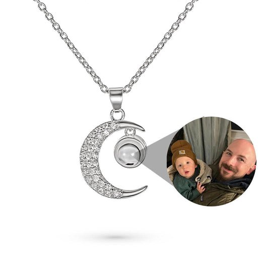 Lunar Star Photo Necklace - OOOMG