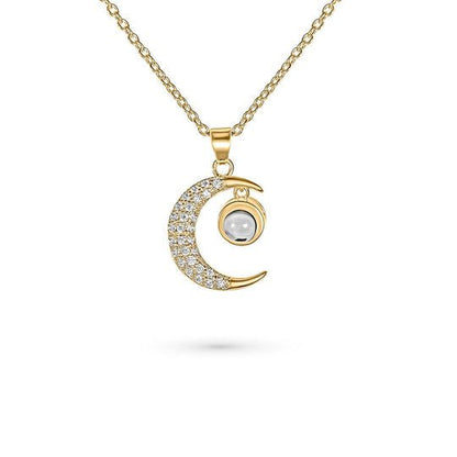 Lunar Star Photo Necklace - OOOMG