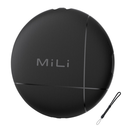 MiLi 2024 Luggage Tracker, Key Finder Locator Works with Apple Find My& Google Find My Device - OOOMG