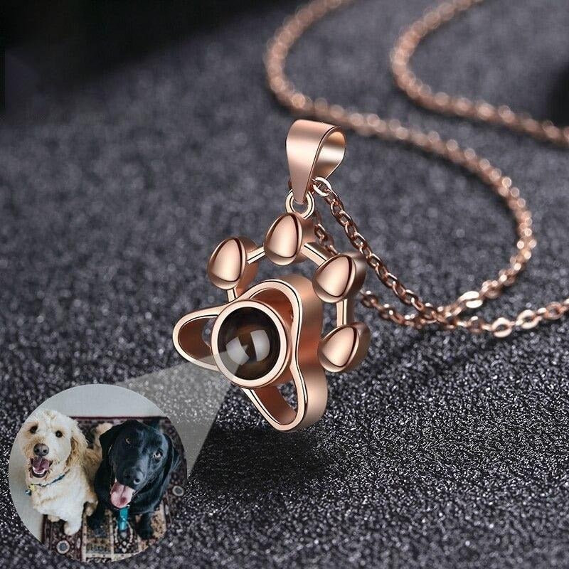 Paw Photo Necklace - OOOMG