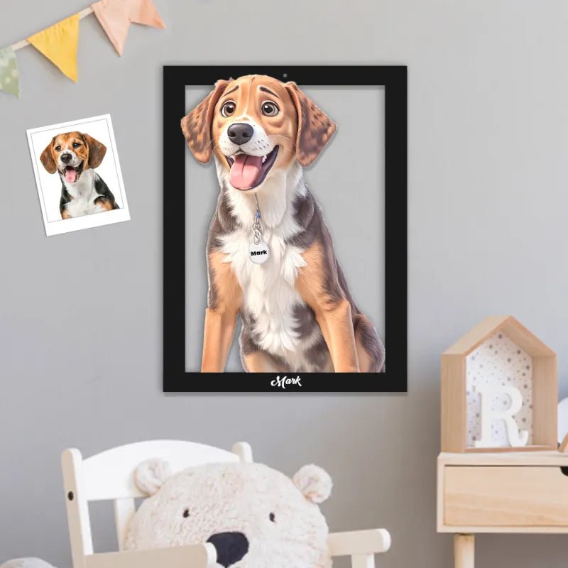 Personalized Cartoon Style 3D Photo Sign - OOOMG