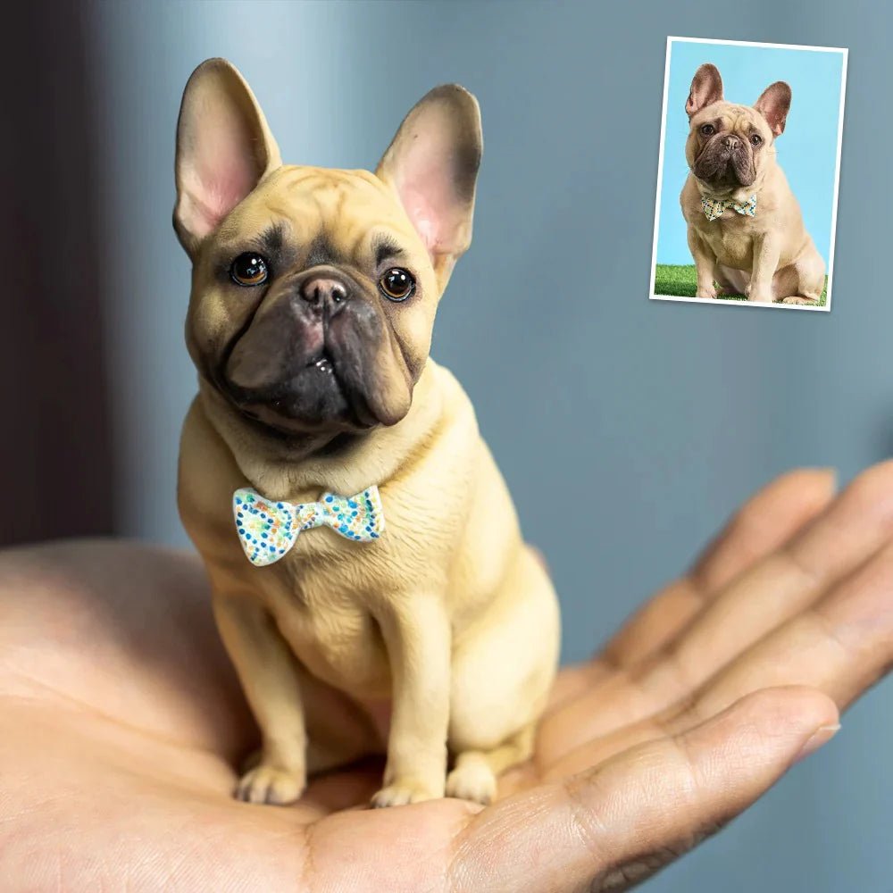 Photo Customized 100% Handmade Pet Polymer Clay Sculpture - OOOMG