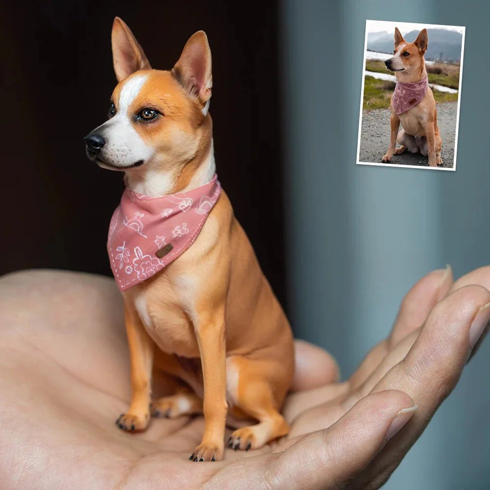 Photo Customized 100% Handmade Pet Polymer Clay Sculpture - OOOMG