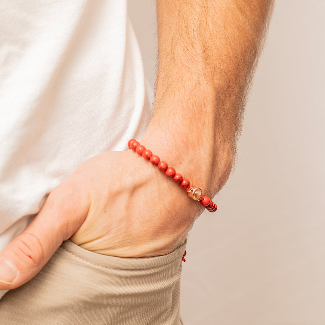 Coastal Beaded Photo Bracelet - OOOMG