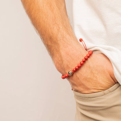 Coastal Beaded Photo Bracelet - OOOMG