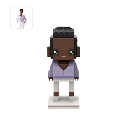 [SQUAREME] Full Body photo customizable DIY gift single Brick Figures - OOOMG