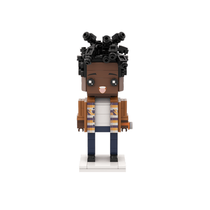 [SQUAREME] Suqre Face Photo Customizable Single Brick Figure - OOOMG