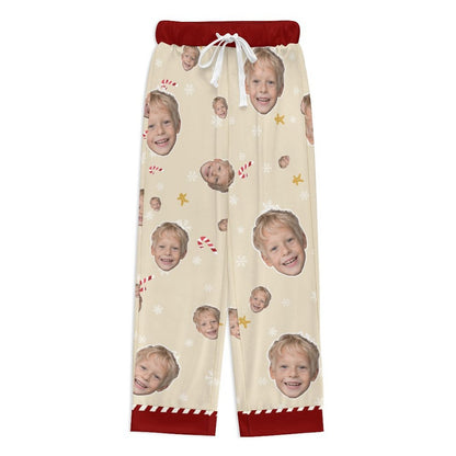 [With Pocket]Custom Photo A Gift That Brings Joy And Warmth To Your Relationship - Kids' Personalized Custom Pajamas with Pocket - OOOMG